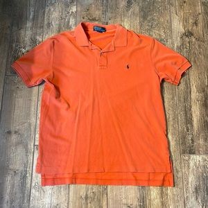 Men’s Orange Polo